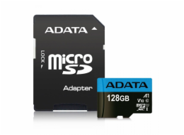 ADATA CARD MICROSDHC       128GB UHS-I CL10 100/20 MB/s W/1 Adap.