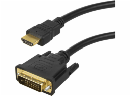 Maclean HDMI - DVI-D kabel 2m černý (MCTV-717)