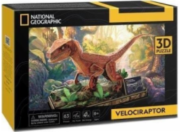 Puzzle 3D National Geographic - Welociraptor