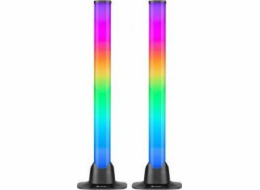 Tracer SET OF LAMPS SMART DESK RGB TUYA APP Chytrá stolní lampa Bluetooth Černá