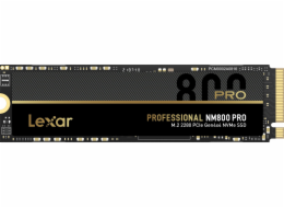 Lexar SSD NM800PRO PCle Gen4 M.2 NVMe - 2TB (čtení/zápis: 7500/6300MB/s)