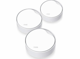 TP-Link Deco X50-PoE (3-pack) WiFi6 Mesh (AX3000,2,4GHz/5GHz,1x2,5GbELAN/WAN,1xGbELAN/WAN,1xPoE)