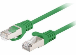 Lanberg PATCHCORD CAT.6 FTP 1M GREEN FLUKE PASSED LANBERG 10-BACK