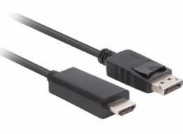 Lanberg CA-DPHD-11CC-0050-BK kabelová redukce DisplayPort HDMI Černá