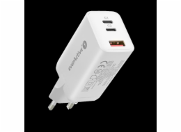 everActive GaN SC-650Q wall charger with USB QC4+ socket and 2x USB-C PD PPS 65W