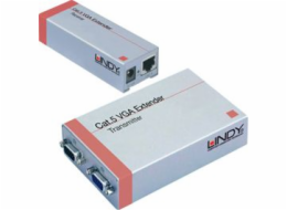 Adaptér pro přenos signálu Lindy VGA (Extender) na RJ-45 CAT5E/6 Lindy 32537 až 300 m