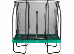 Zahradní trampolína Salta Comfort Edition s vnitřní sítí 214 x 153 cm zelená