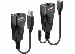 USB adaptér Lindy I/O Extender USB2 CAT5 100M/42674 Lindy