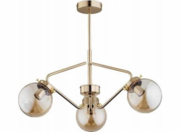 Alfa Závěsná lampa Barsum 3-Light Gold 27583