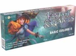 SCALE75: Fantasy & Games - Sada barev - Základní barvy II