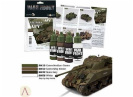 SCALE75: Britská a Commenwealth AFV Paint Set