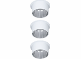 Paulmann vestavná lampa Gil Coin 3StepDim rd starr LED 3x6W 2700K 230V weiß matt/eisen Alu