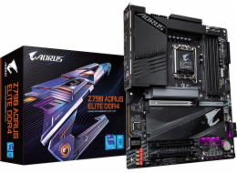 GIGABYTE MB Sc LGA1700 Z790 AORUS ELITE DDR4, Intel Z790, 4xDDR4, 1xHDMI