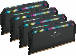 Corsair Corsair Dominator Platinum RGB paměť, DDR5-6200, XMP 3.0, CL32 - 64 GB Quad-Kit, černá