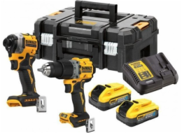 DCD805+DCF850 2x5.0Ah 18V Combo Set DEWALT