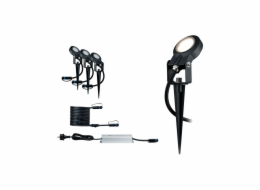 Paulmann Outdoor Plug & Shine Spotlight Sting Basic Set IP67 3000K 3x6W 24V Stmívatelné