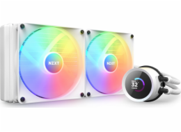 NZXT vodní chladič Kraken 280 RGB / 2x140mm fan / LCD disp. / 6 let