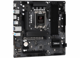 ASRock B760M Phantom Gaming Lightning/D4 / Intel B760 / LGA1700 / 4x DDR4 / 2x M.2 / HDMI / DP / USB-C / mATX