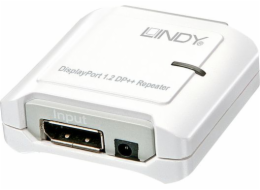 Lindy Extender/Repeat systém přenosu AV signálu, DisplayPort 1.2 DP+, až 20m, 2560x1600 (38413)