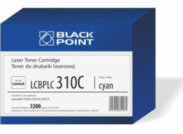 Náhradní toner pro černý bod LCBPLCS310C azurový 70C2HC0 (BLLOPCS310CBW)