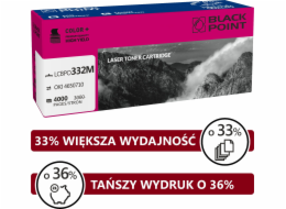 Náhradní toner Black Point LCBPOC332M Purpurová 46508710 (BLOKI332MABW)