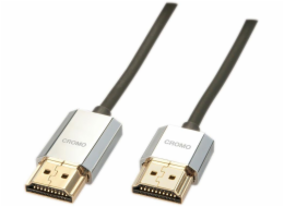 Delock HDMI - HDMI kabel 4,5m stříbrný (41676)