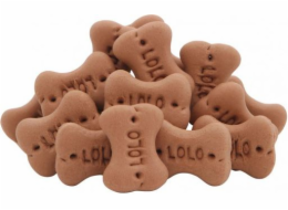 Lolo Pets Classic Cookies - čokoládové kosti S - 17 kg