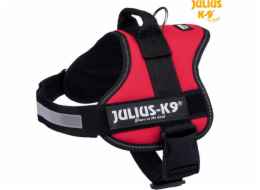 Postroj Trixie Julius-K9®, 2/L–XL: 71–96 cm/50 mm, červený