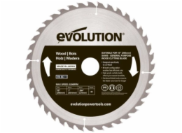 Evolution Widia kotoučová pila na řezání dřeva 255x25mm 40z (EVO-255-40-D)