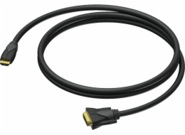 Procab HDMI - DVI-D kabel 3m černý (CLV160/3)