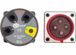Sonel AGT-32A 4P třífázový zásuvkový adaptér (WAADAAGT32C)