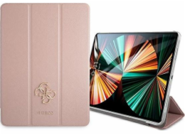 Tablet Case Hádej Gess Hádej Guic12pusaspi Apple iPad Pro 12.9 2021 (5. generace) Kniha Kniha Pink/Pink Saffiano Collection