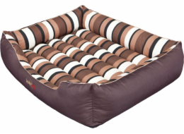 Hobbydog Comfort Bed - hnědá s XXXL popruhy