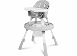 Caretero 3in1 Velmo šedá krmivá židle
