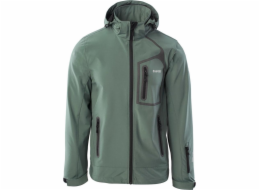 Pánské bunda Hi-Tec Men s Softshell Hi-Tec Nils Green Velikost velikosti l