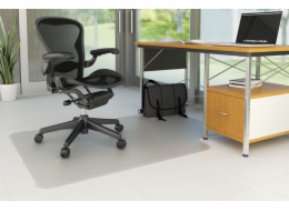 Q-Connect Mata pro židle Q-Connect, tvrdé podlahy, 134,6x114,3cm, tvar t KF00192