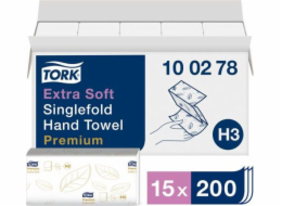 TORK Ručníky "Universal Z", papírové, skládané, systém H3, extra bílé