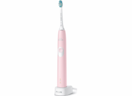 Philips Sonicare Series 4300 HX6806/04 sonický zubní kartáček, časovač, 1 režim, 2 intenzity, růžová