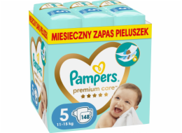 Pampers Premium Care Plenky Velikost 5, 11-16kg, 148ks