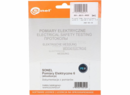 Program Sonel SONEL Electrical Measurements 6 - upgrade z verzí 3,4,5 WAPROSONPE6UP