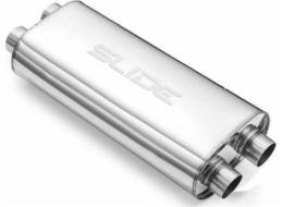 Slide Central Silencer 76mm Slide 304SS 550mm