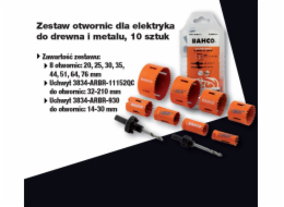 Bahco BAHCO DĚROVÁ PILA 3834 SET 10 ks BAH3834-PROMO-82