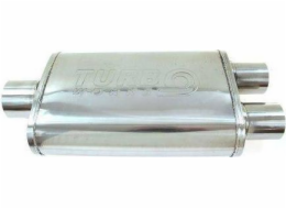 Středový tlumič výfuku TurboWorks 57-51 mm TurboWorks LT 304SS