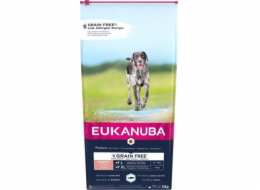 EUKANUBA Grain Free Senior large/giant breed, Ocean fish - suché krmivo pro psy - 12 kg