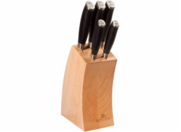 Gerlachovy nože v dřevěném bloku 5ks