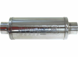 Turboworks_d Middle Silencer 76mm Turboworks Rs 304SS 450mm