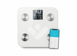 TrueLife FitScale W6 BT - Bioelektrická impedanční bluetooth váha - bílá