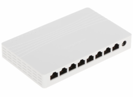 HIKVISION DS-3E0508D-E HIKVISION switch DS-3E0508D-E/ 8x port/ 10/100/1000 Mbps RJ45 ports/ 16 Gbps/ napájení 9 VDC, 0.6 A