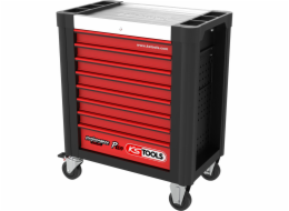 KS Tools PERFORMANCEplus P10 black/red Tool Trolley