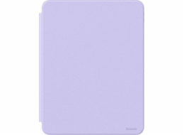 Baseus Minimalist Series IPad 10,2" Magnetické ochranné pouzdro (fialové)